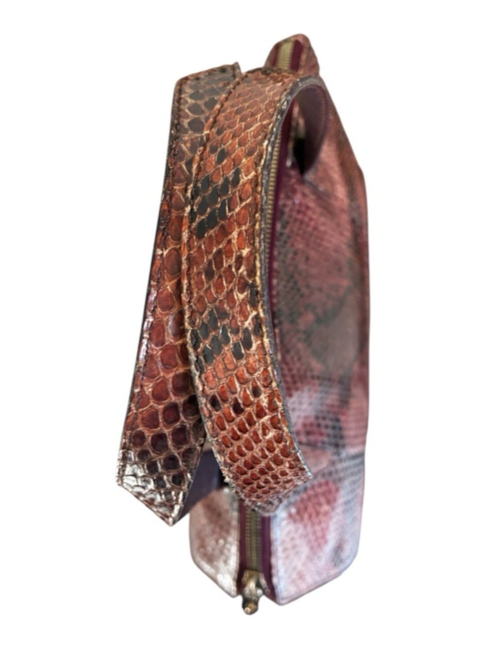 Gucci Python Top Handle Satchel - Picture 5 of 10